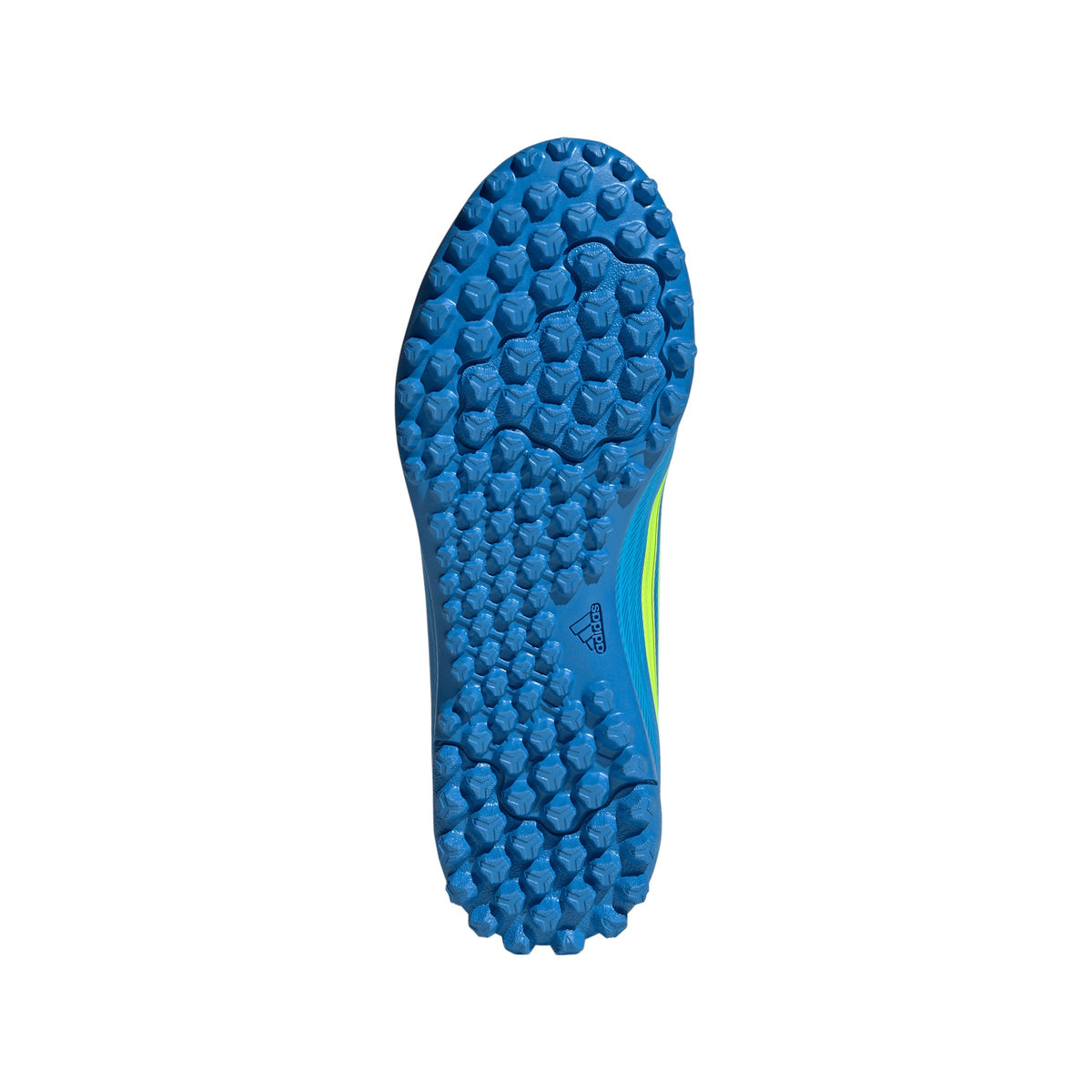 2026 New Arrival adidas F50 Club TF Turf Youth Soccer Cleats - Blue/Yellow/Aqua wholesalehk.shop