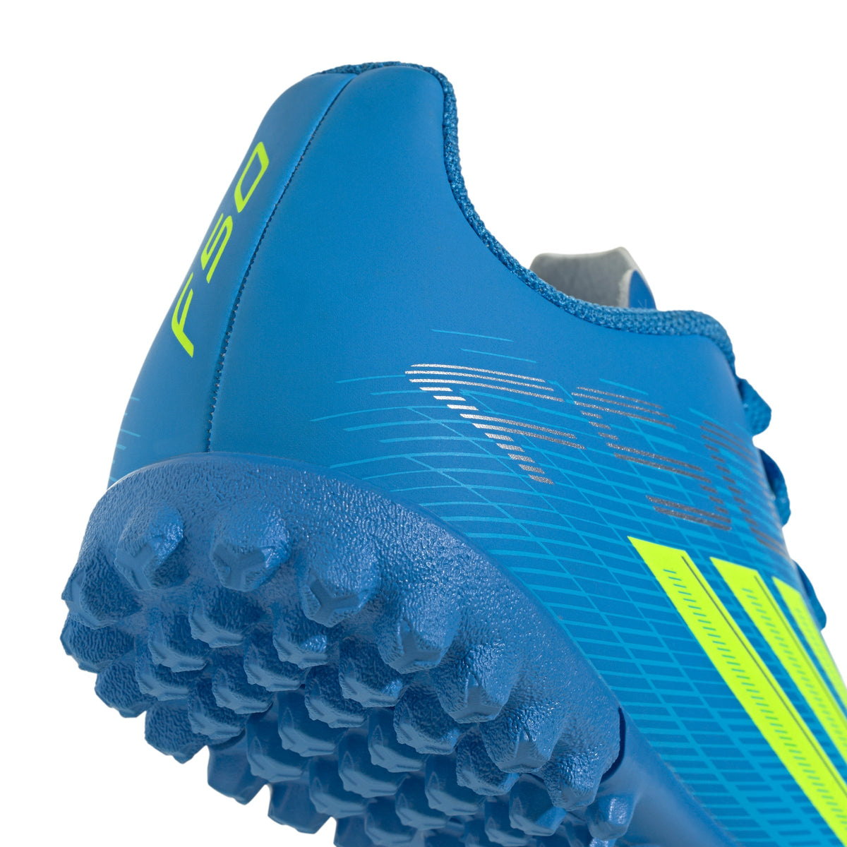 2026 New Arrival adidas F50 Club TF Turf Youth Soccer Cleats - Blue/Yellow/Aqua wholesalehk.shop