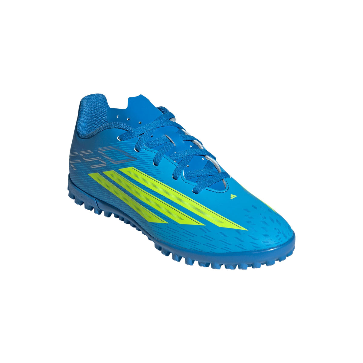 2026 New Arrival adidas F50 Club TF Turf Youth Soccer Cleats - Blue/Yellow/Aqua wholesalehk.shop