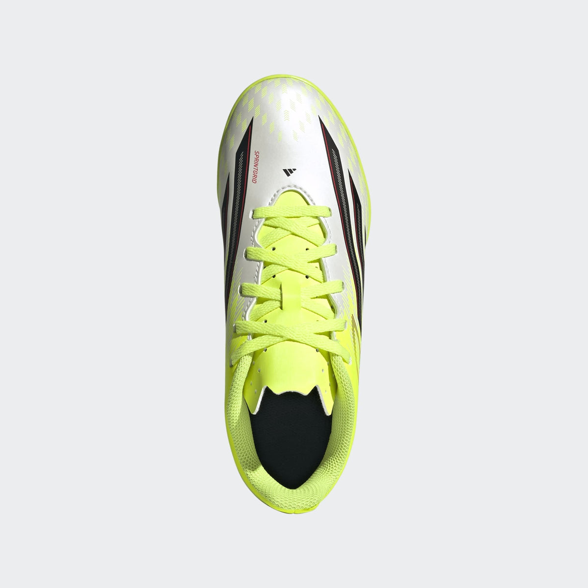 2026 New Arrival adidas F50 Club TF Turf Youth Soccer Cleats - Solar Yellow/Black/Lucid Red wholesalehk.shop