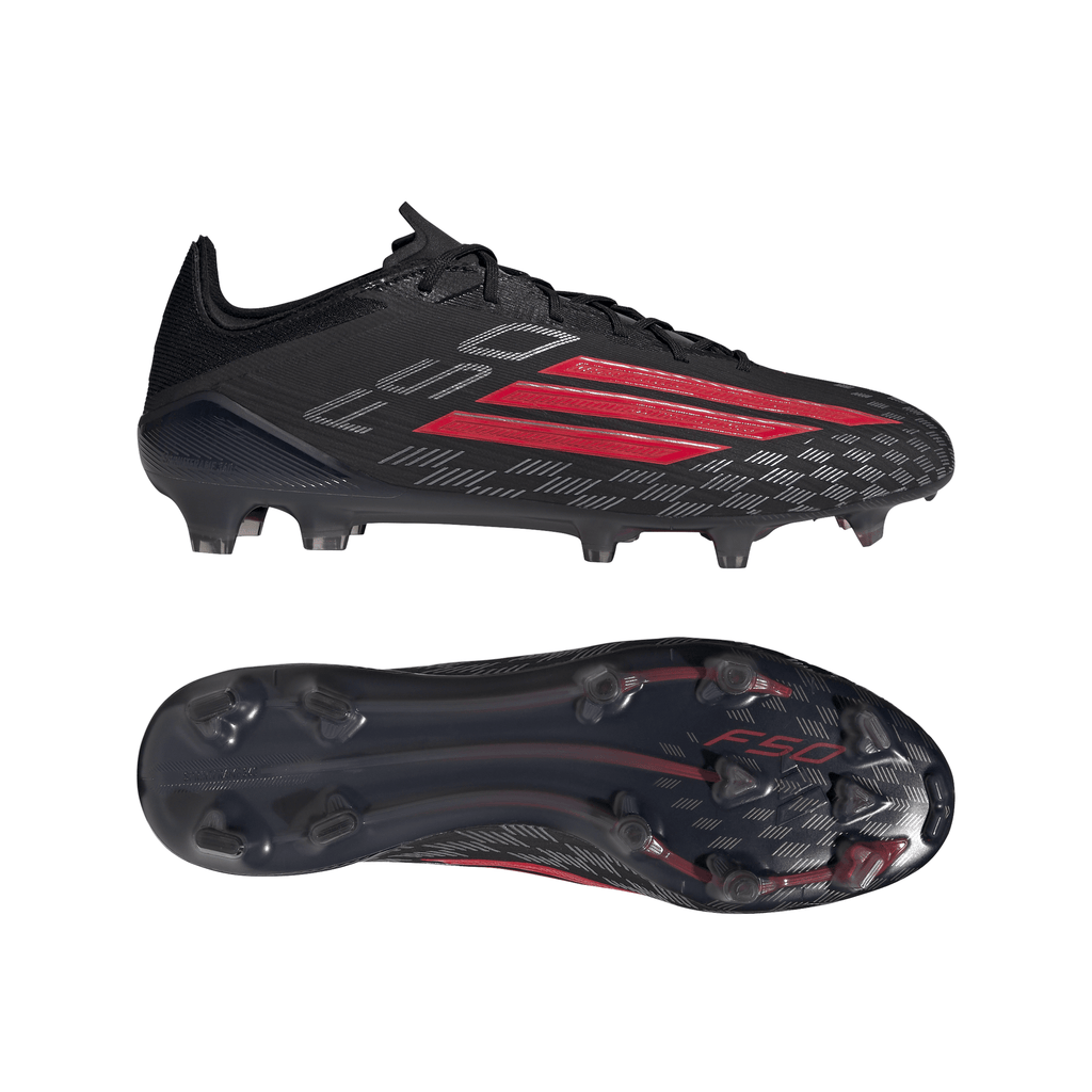 2026 New Arrival adidas F50 Elite FG Firm Ground Men´s Soccer Cleats - Black/Red wholesalehk.shop