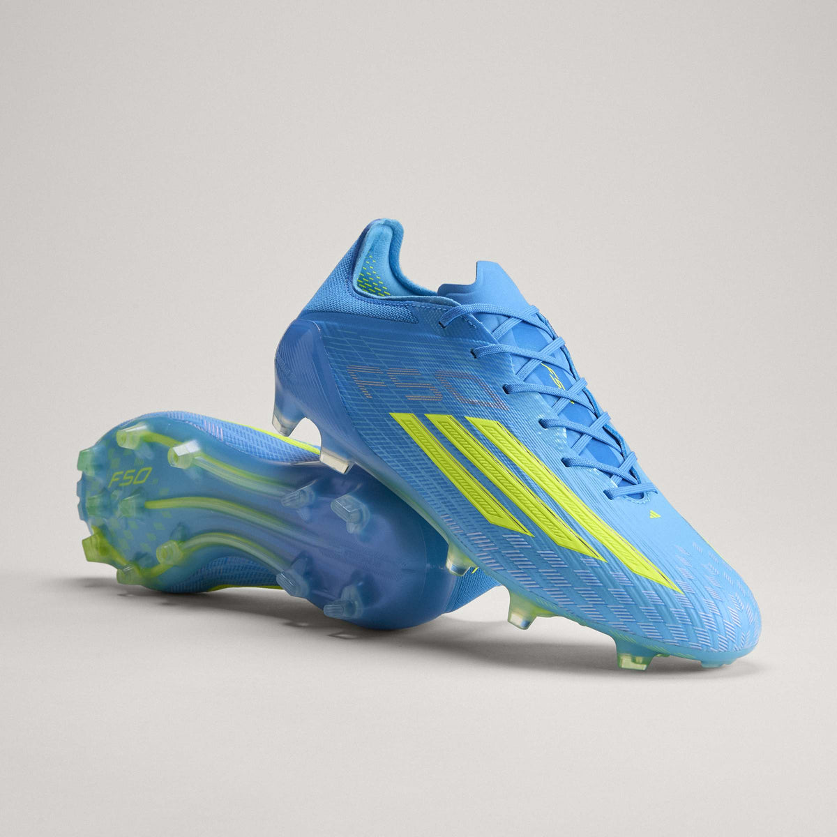 2026 New Arrival adidas F50 Elite FG Firm Ground Men's Soccer Cleats - Blue/Yellow/Aqua wholesalehk.shop