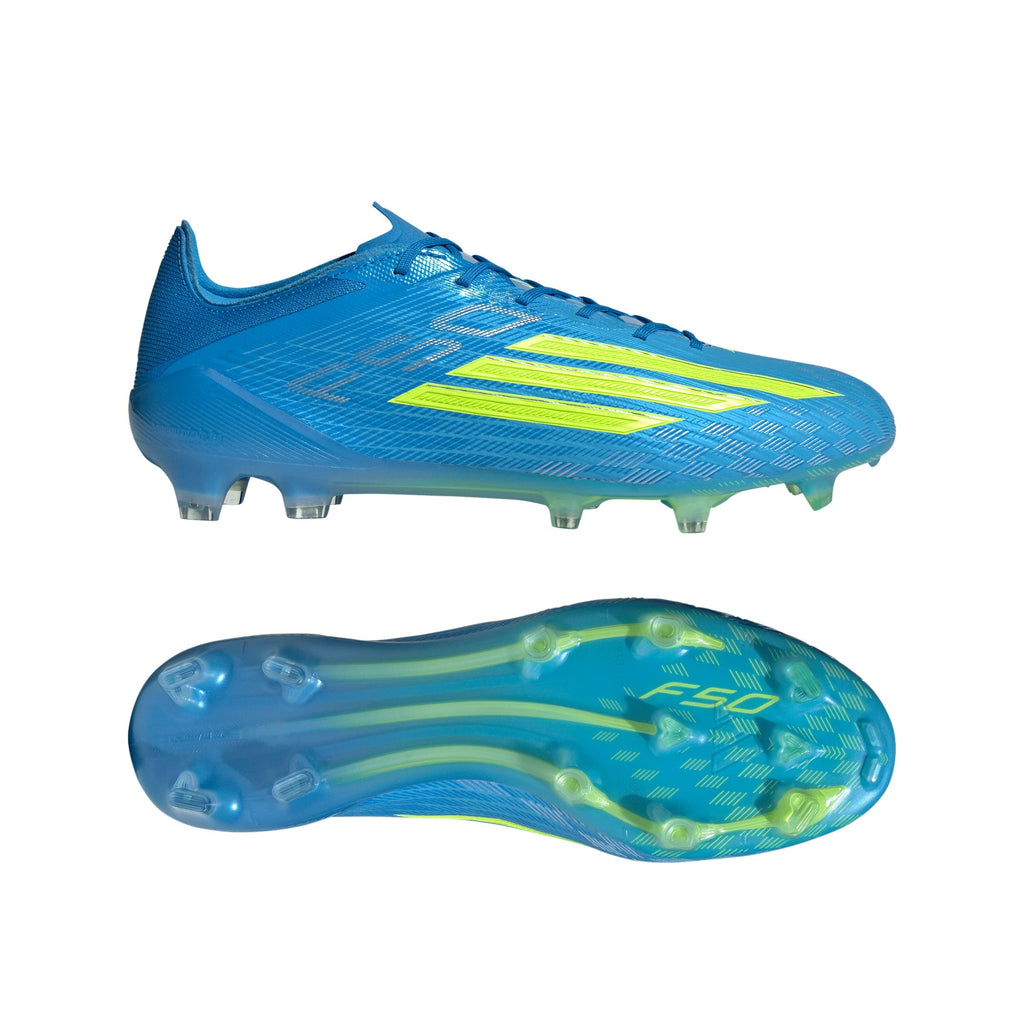 2026 New Arrival adidas F50 Elite FG Firm Ground Men's Soccer Cleats - Blue/Yellow/Aqua wholesalehk.shop