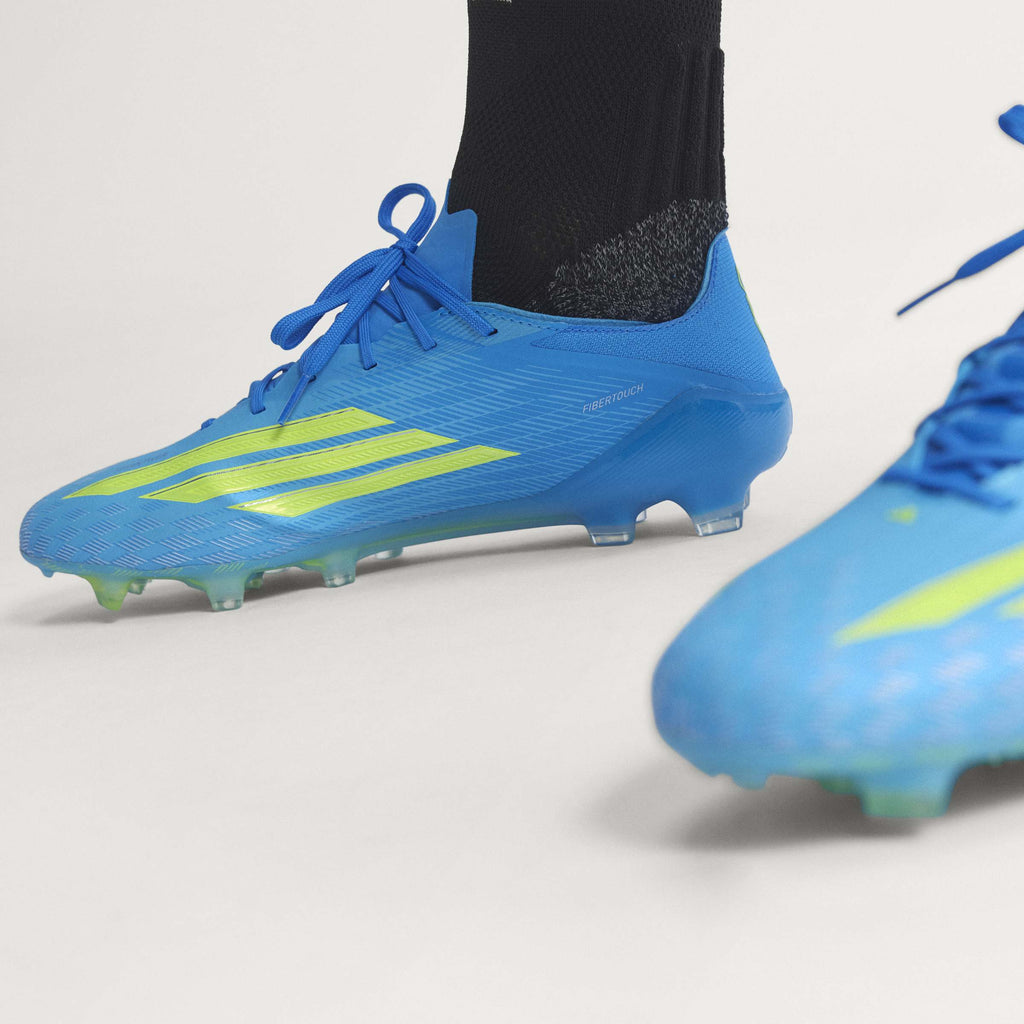 2026 New Arrival adidas F50 Elite FG Firm Ground Men's Soccer Cleats - Blue/Yellow/Aqua wholesalehk.shop