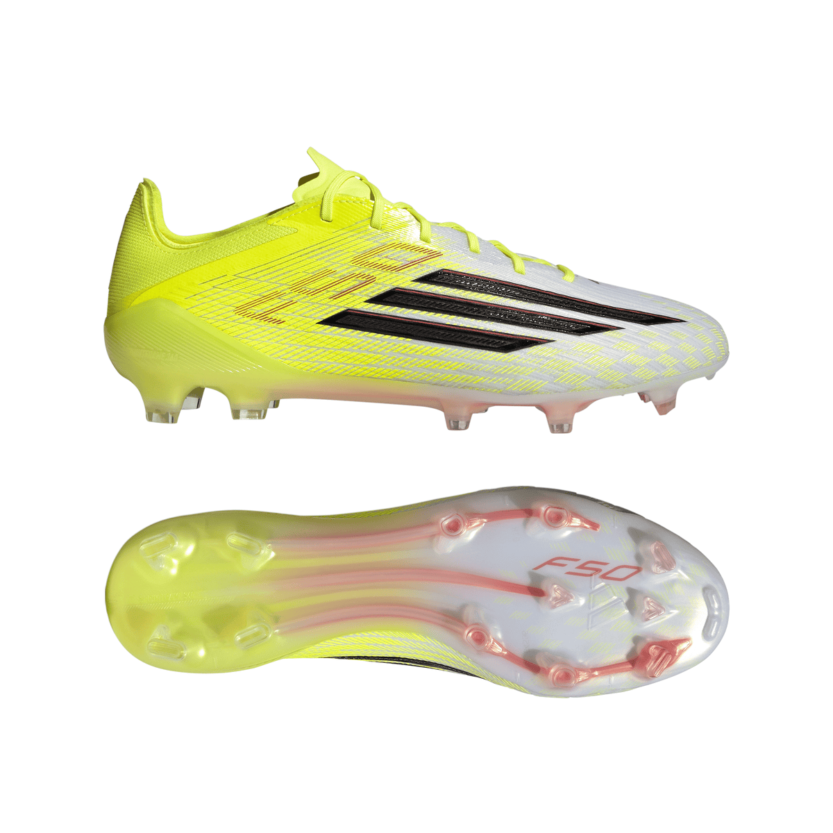 2026 New Arrival adidas F50 Elite FG Firm Ground Men´s Soccer Cleats - Yellow/Black/Red wholesalehk.shop