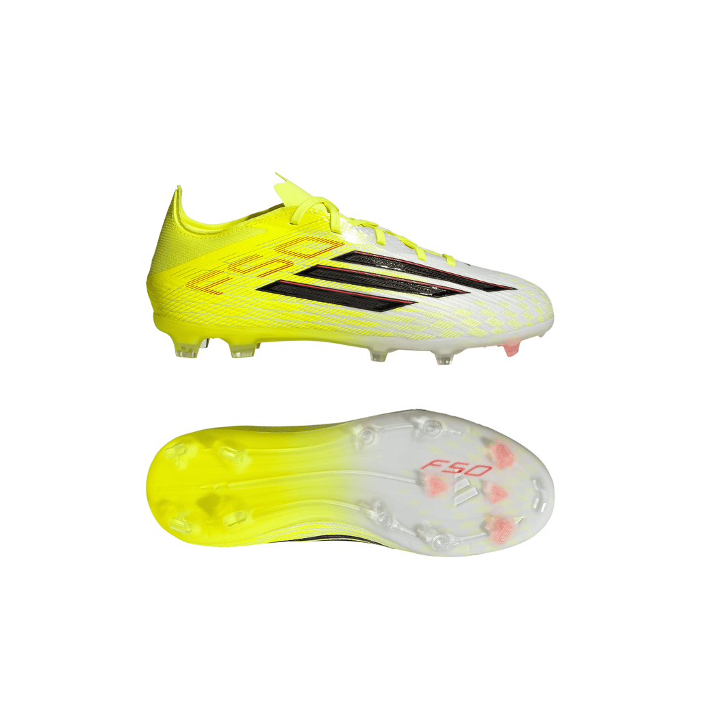 2026 New Arrival adidas F50 Elite FG Firm Ground Youth Soccer Cleats - Yellow/Black/Red wholesalehk.shop