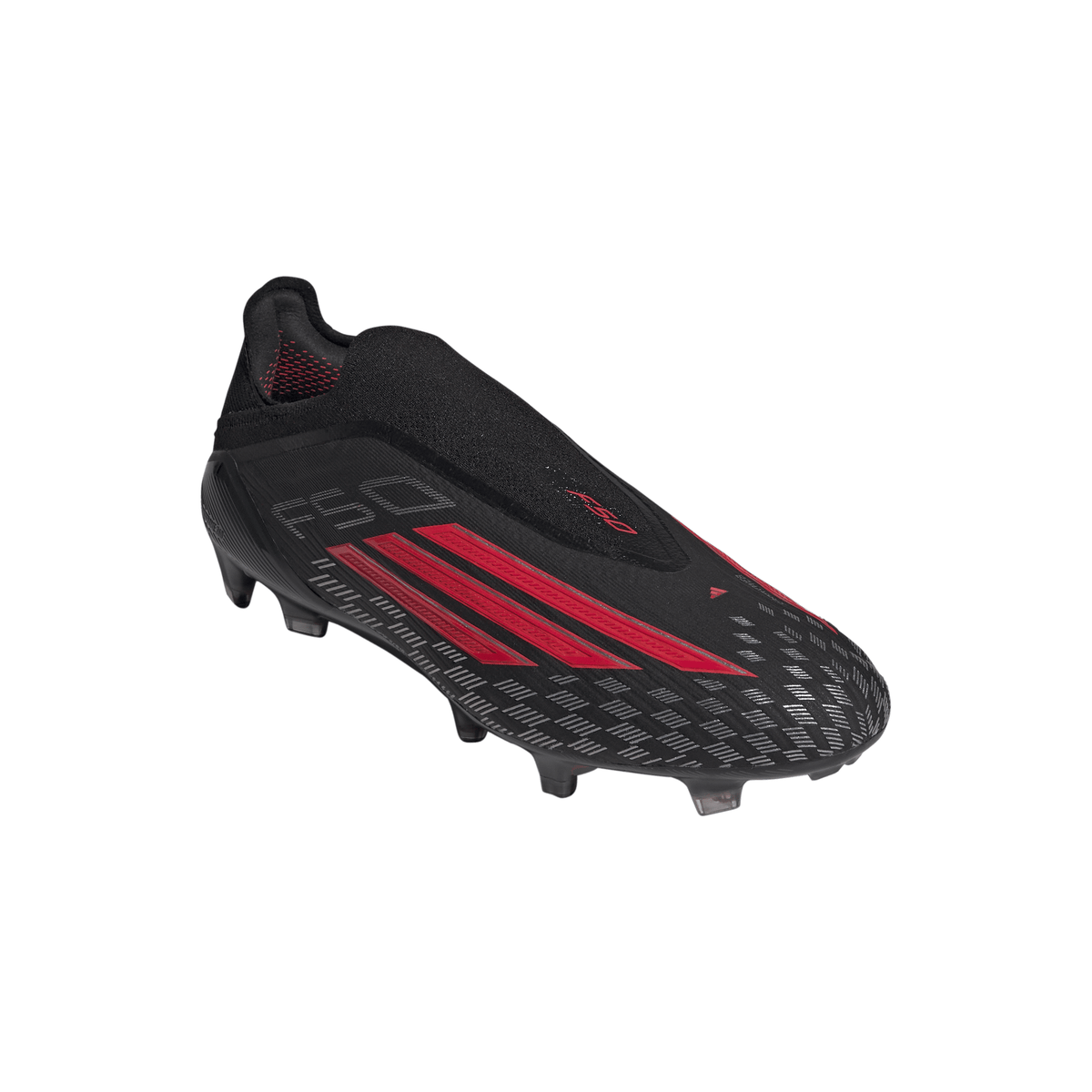 2026 New Arrival adidas F50 Elite Laceless FG  Firm Ground Men´s Soccer Cleats - Black/Red wholesalehk.shop