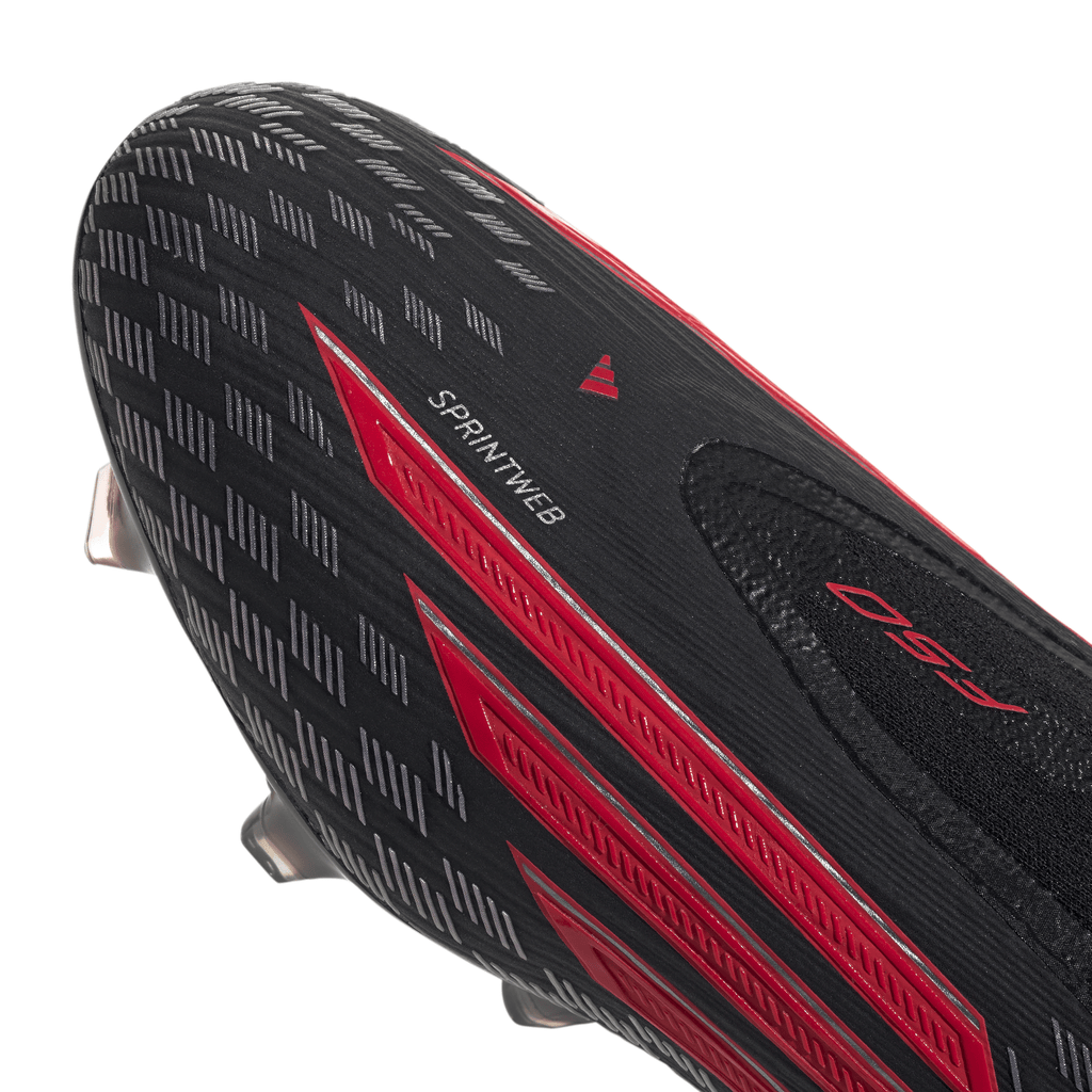2026 New Arrival adidas F50 Elite Laceless FG  Firm Ground Men´s Soccer Cleats - Black/Red wholesalehk.shop