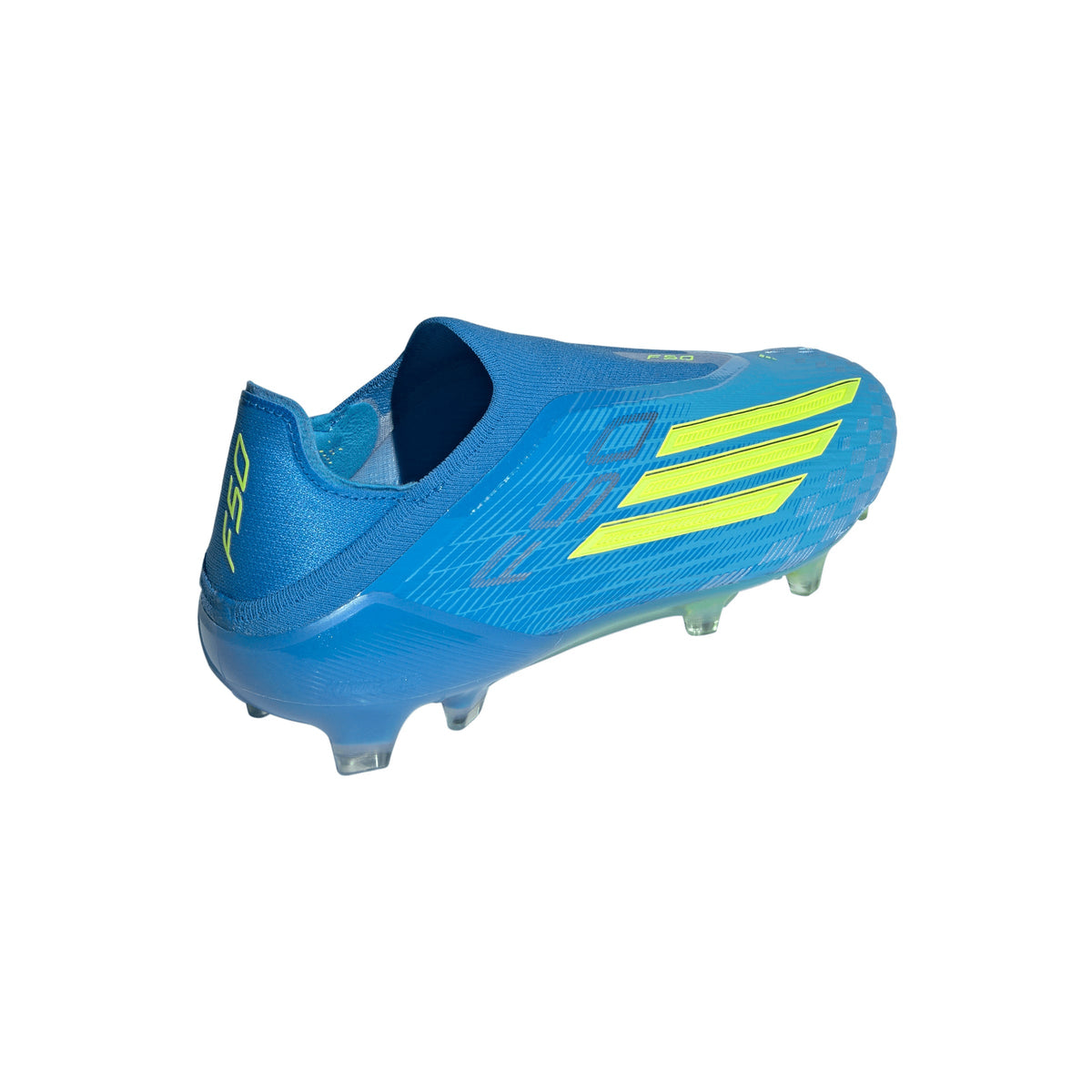 2026 New Arrival adidas F50 Elite Laceless FG Firm Ground Men's Soccer Cleats - Blue/Yellow/Aqua wholesalehk.shop