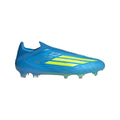 2026 New Arrival adidas F50 Elite Laceless FG Firm Ground Men's Soccer Cleats - Blue/Yellow/Aqua wholesalehk.shop