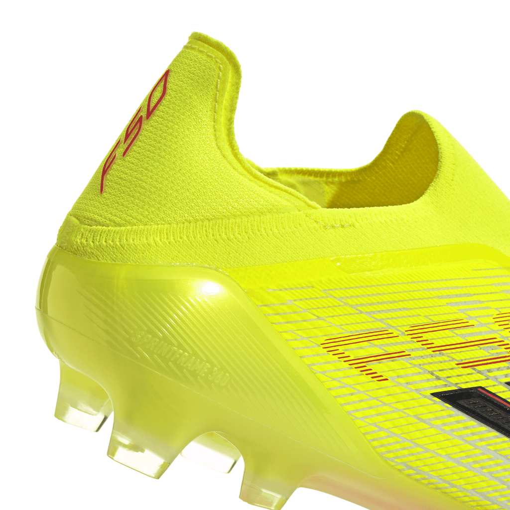 2026 New Arrival adidas F50 Elite Laceless FG Firm Ground Men´s Soccer Cleats - Yellow/Black/Red wholesalehk.shop