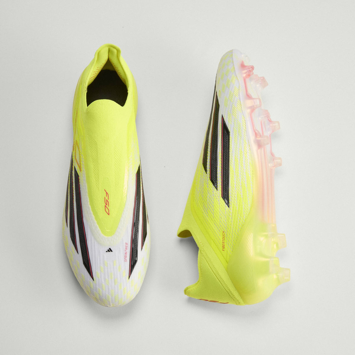 2026 New Arrival adidas F50 Elite Laceless FG Firm Ground Men´s Soccer Cleats - Yellow/Black/Red wholesalehk.shop