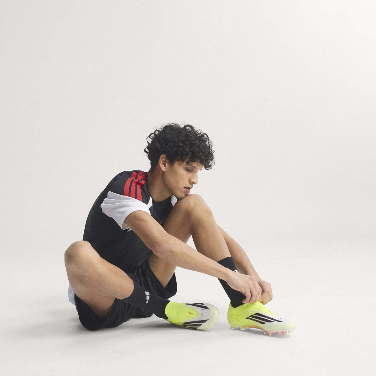 2026 New Arrival adidas F50 Elite Laceless FG Firm Ground Men´s Soccer Cleats - Yellow/Black/Red wholesalehk.shop