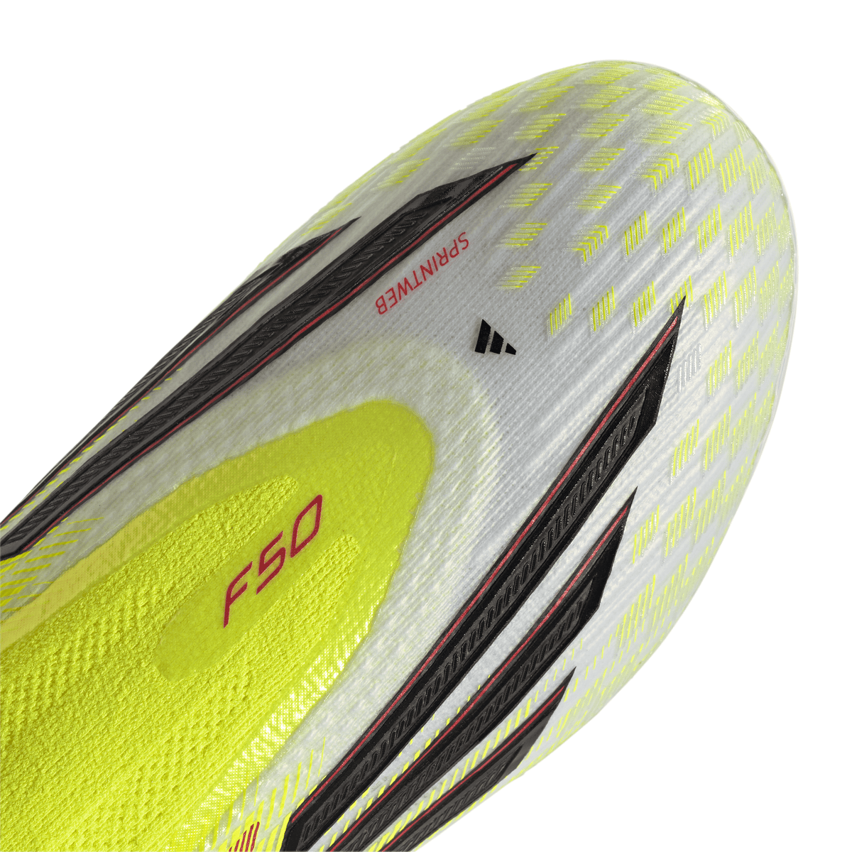 2026 New Arrival adidas F50 Elite Laceless FG Firm Ground Youth Soccer Cleats - Yellow/Black/Red wholesalehk.shop