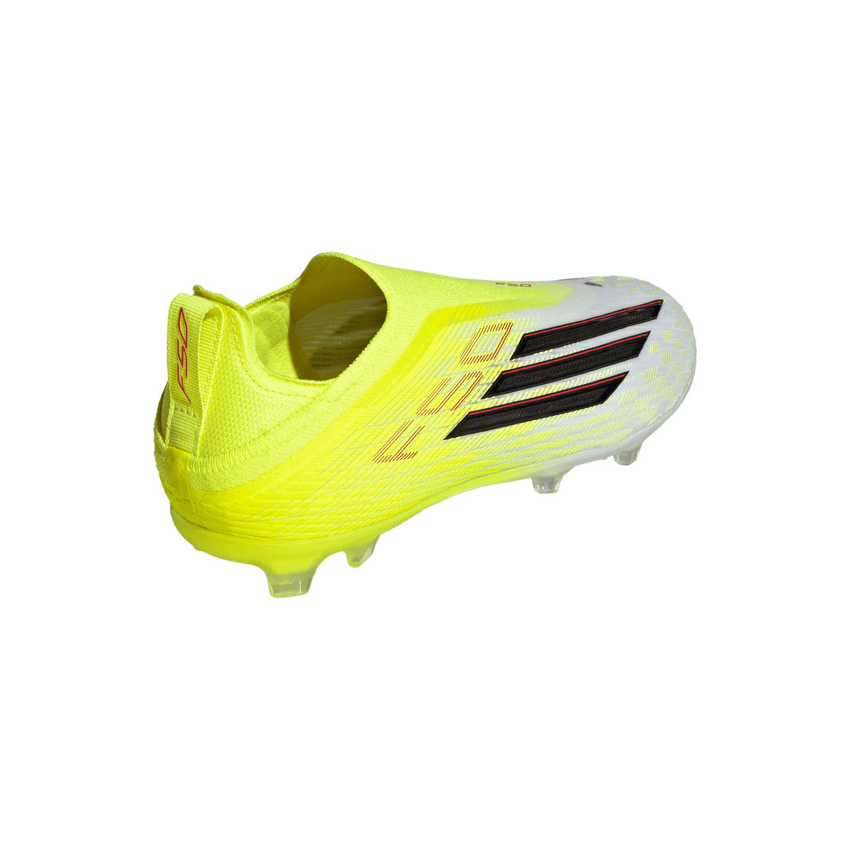 2026 New Arrival adidas F50 Elite Laceless FG Firm Ground Youth Soccer Cleats - Yellow/Black/Red wholesalehk.shop