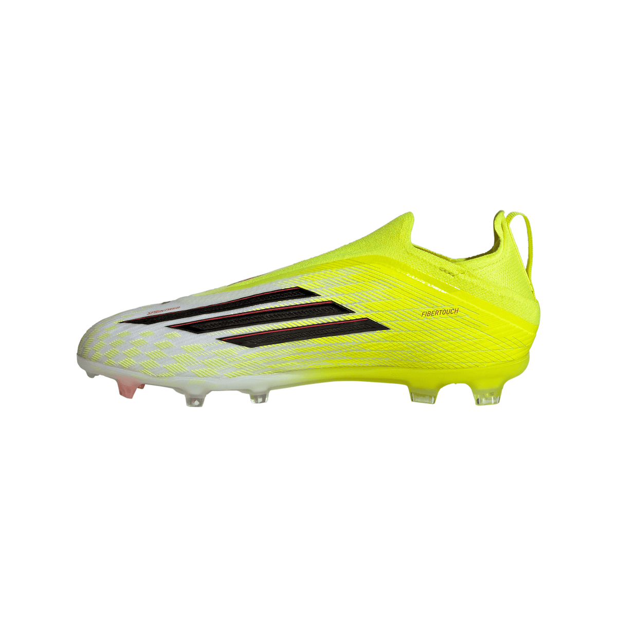 2026 New Arrival adidas F50 Elite Laceless FG Firm Ground Youth Soccer Cleats - Yellow/Black/Red wholesalehk.shop