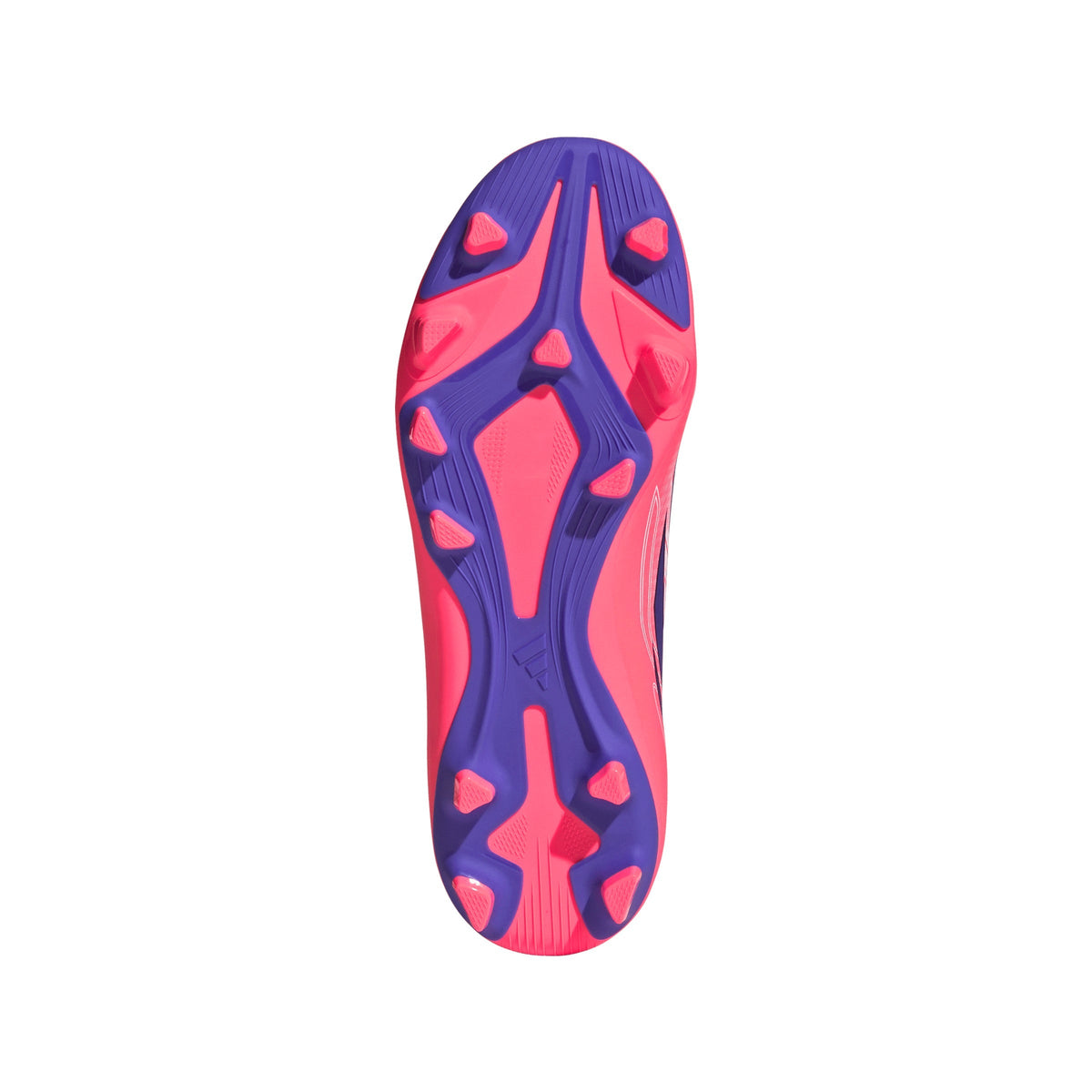 2026 New Arrival adidas F50 Hyperfast Club Firm Ground / Multi Ground Youth Soccer Cleats - White/Purple wholesalehk.shop