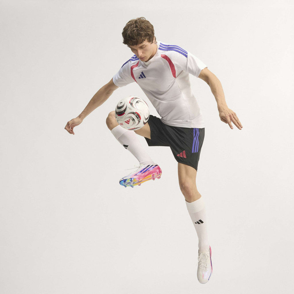2026 New Arrival adidas F50 Hyperfast Elite Firm Ground Men's Soccer Cleats - White/Solar Turbo/Purple wholesalehk.shop