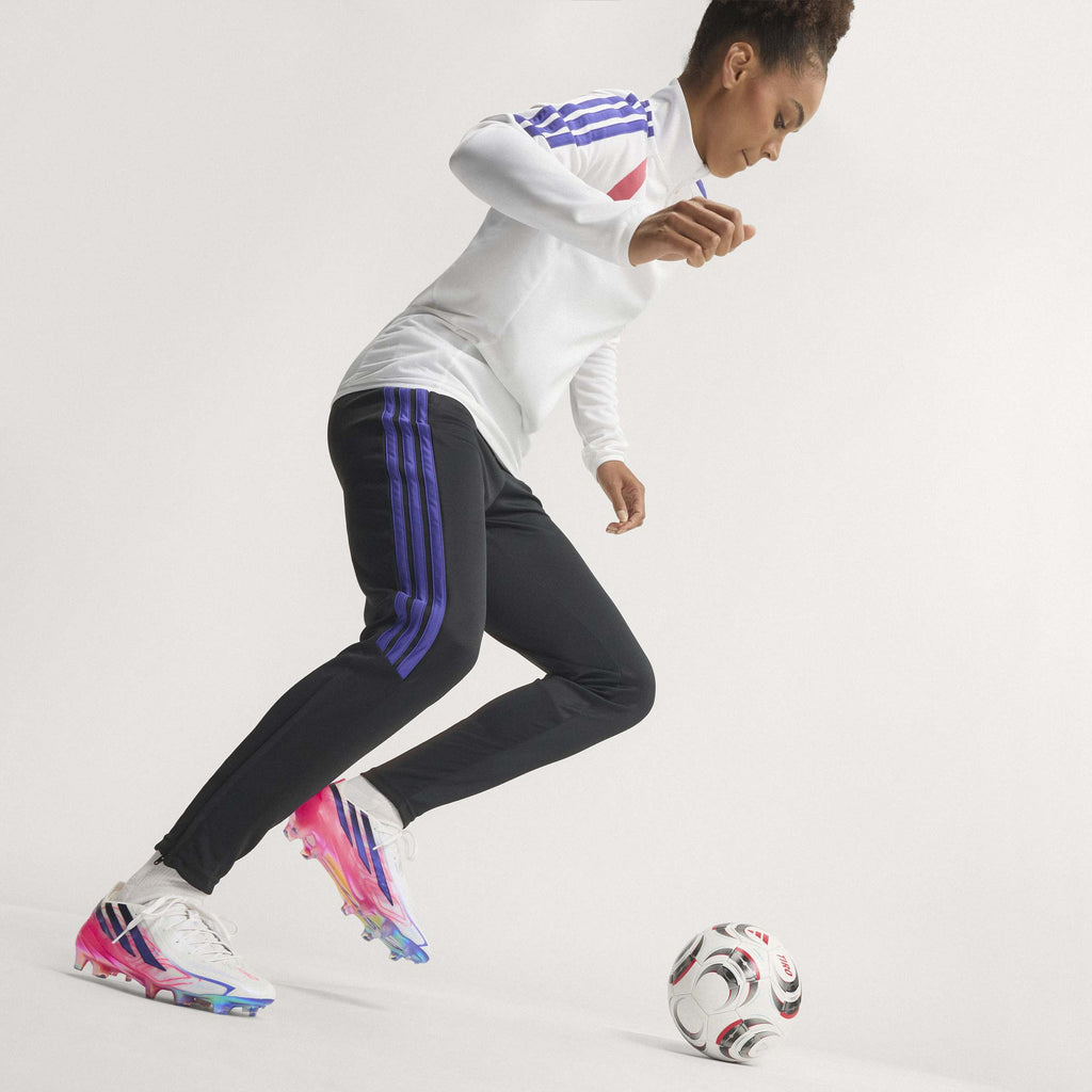 2026 New Arrival adidas F50 Hyperfast Elite Firm Ground Men's Soccer Cleats - White/Solar Turbo/Purple wholesalehk.shop