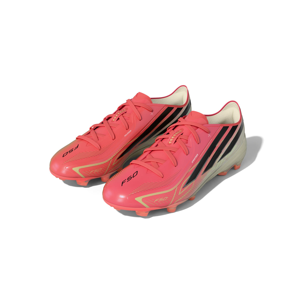 2026 New Arrival adidas F50 Hyperfast Elite Firm Ground Youth Soccer Cleats - Turquesa/Black/Gold wholesalehk.shop