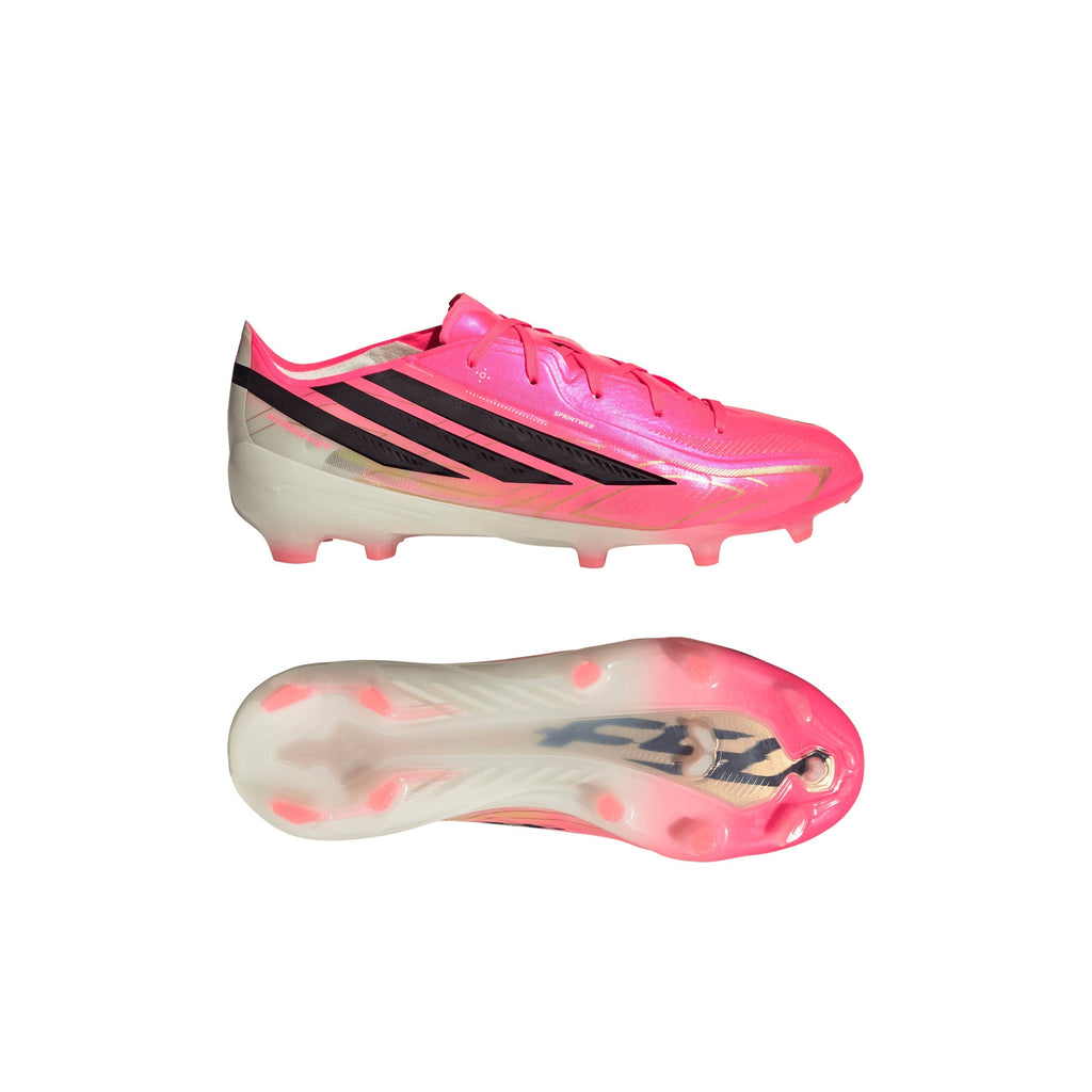 2026 New Arrival adidas F50 Hyperfast Elite Firm Ground Youth Soccer Cleats - Turquesa/Black/Gold wholesalehk.shop