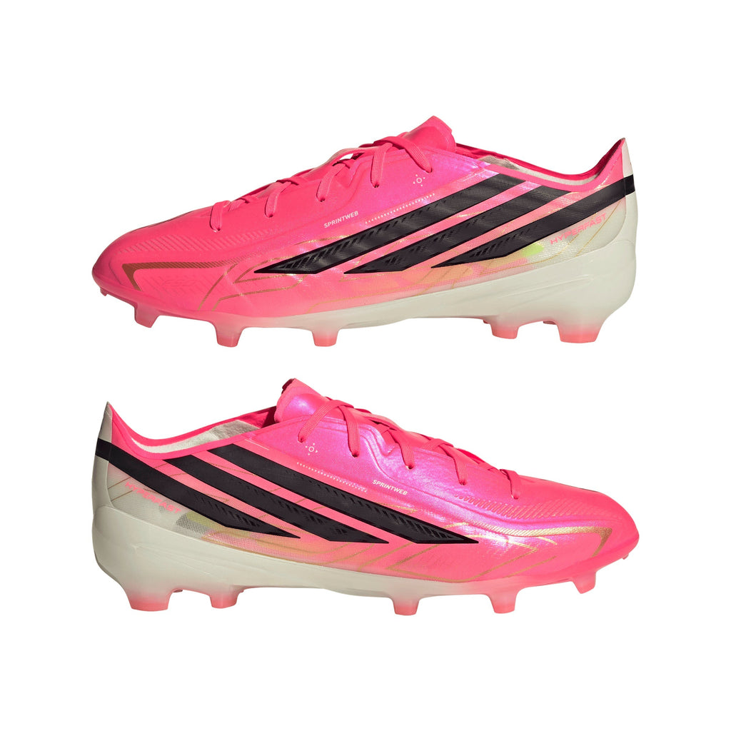 2026 New Arrival adidas F50 Hyperfast Elite Firm Ground Youth Soccer Cleats - Turquesa/Black/Gold wholesalehk.shop