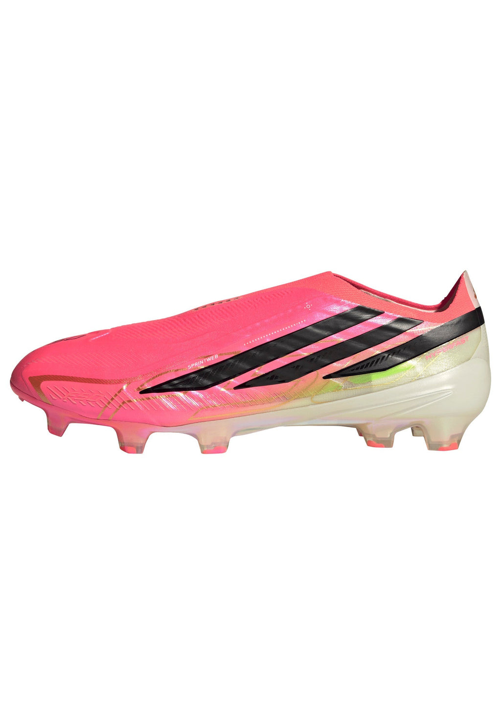 2026 New Arrival adidas F50 Hyperfast Elite Laceless Firm Ground Men's Soccer Cleats - Turquesa/Black/Gold wholesalehk.shop