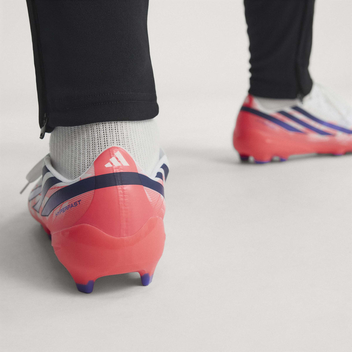 2026 New Arrival adidas F50 Hyperfast League FG Firm Ground Men's Soccer Cleats - White/Purple/Solar Turbo wholesalehk.shop