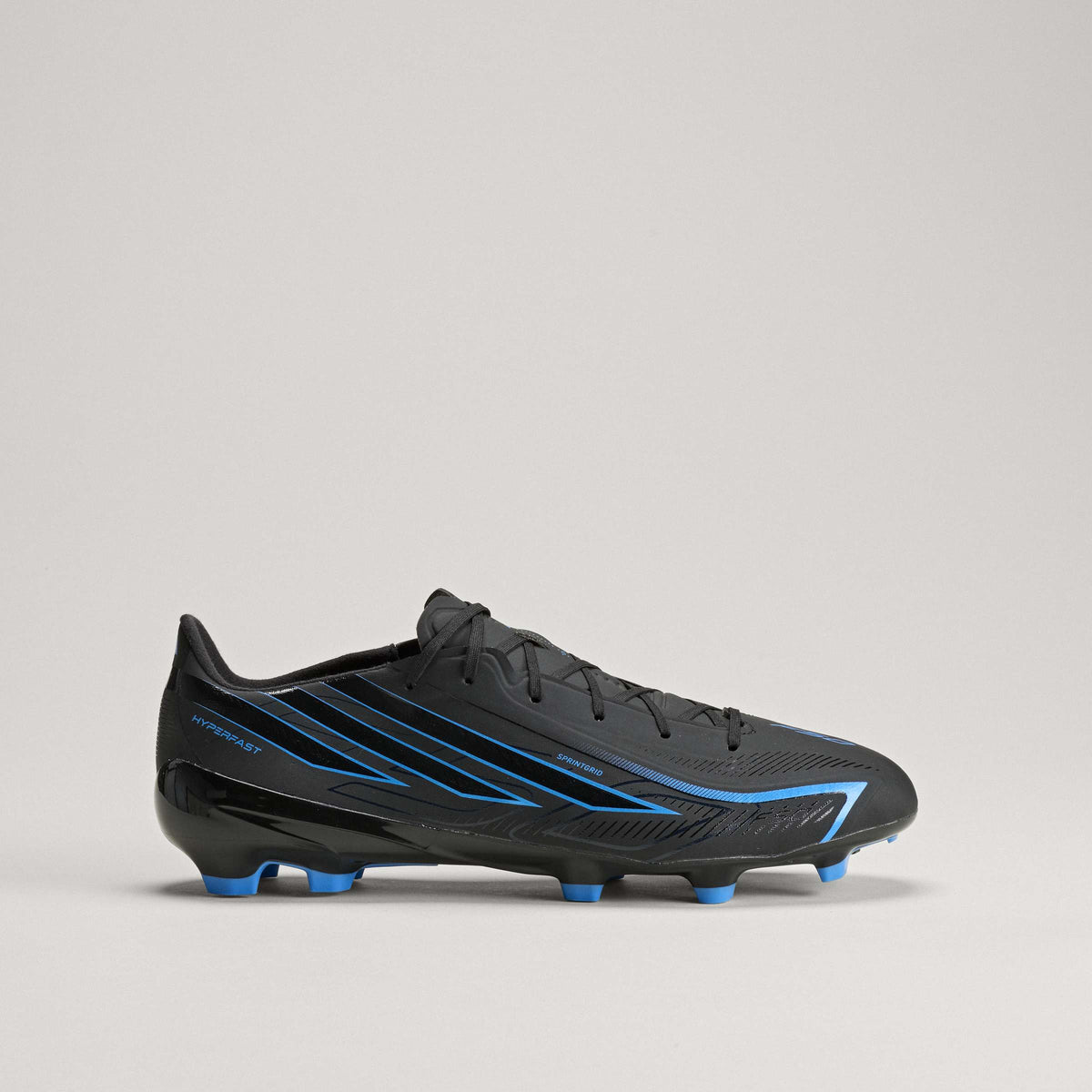 2026 New Arrival adidas F50 Hyperfast League Firm Ground Men's Soccer Cleats - Black/Black/Blue wholesalehk.shop