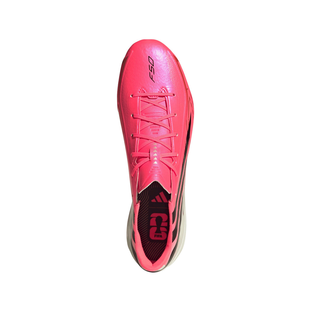 2026 New Arrival adidas F50 Hyperfast League Firm Ground Men's Soccer Cleats - Solar Turbo/Black/Gold wholesalehk.shop