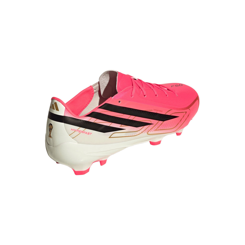 2026 New Arrival adidas F50 Hyperfast League Firm Ground Men's Soccer Cleats - Solar Turbo/Black/Gold wholesalehk.shop
