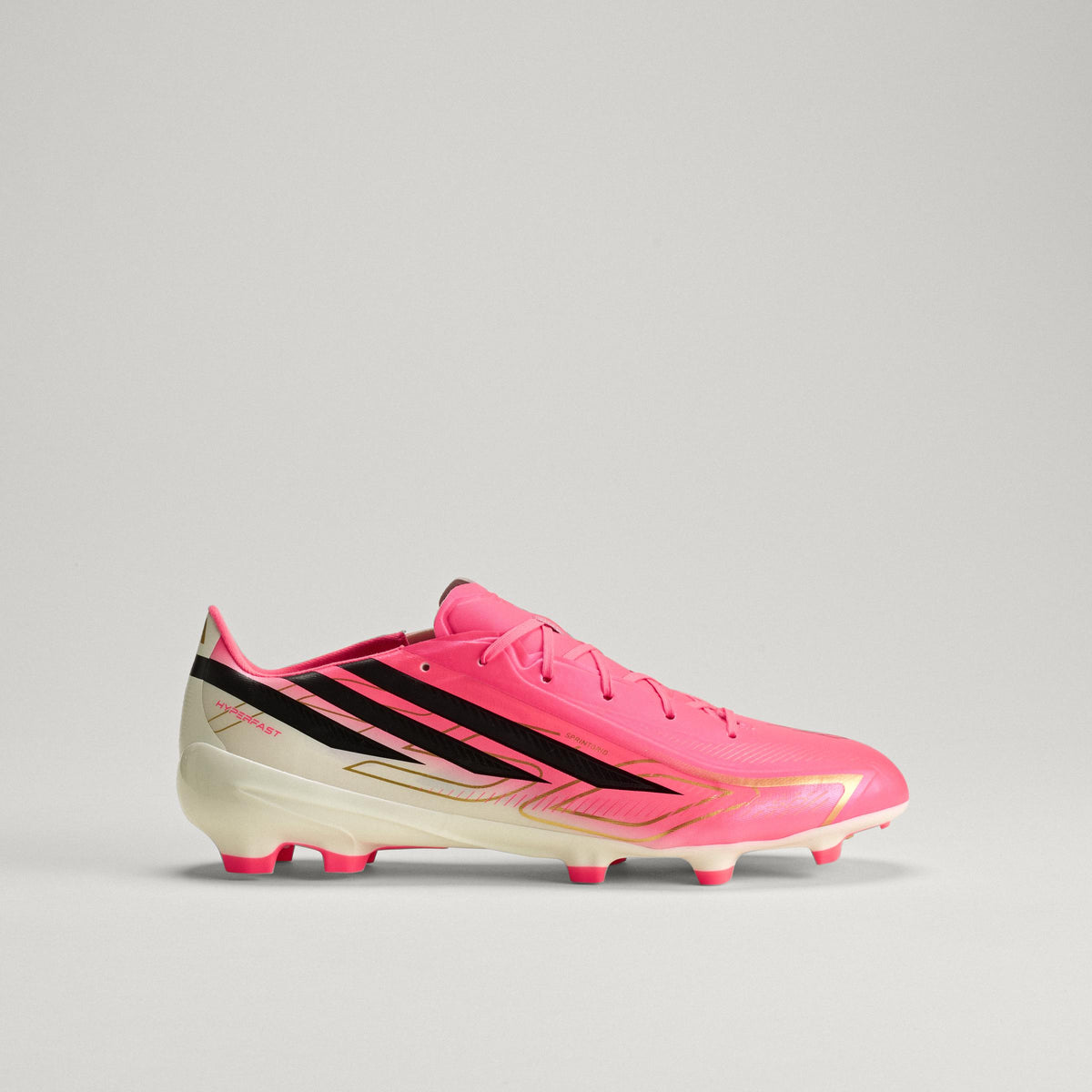 2026 New Arrival adidas F50 Hyperfast League Firm Ground Men's Soccer Cleats - Solar Turbo/Black/Gold wholesalehk.shop