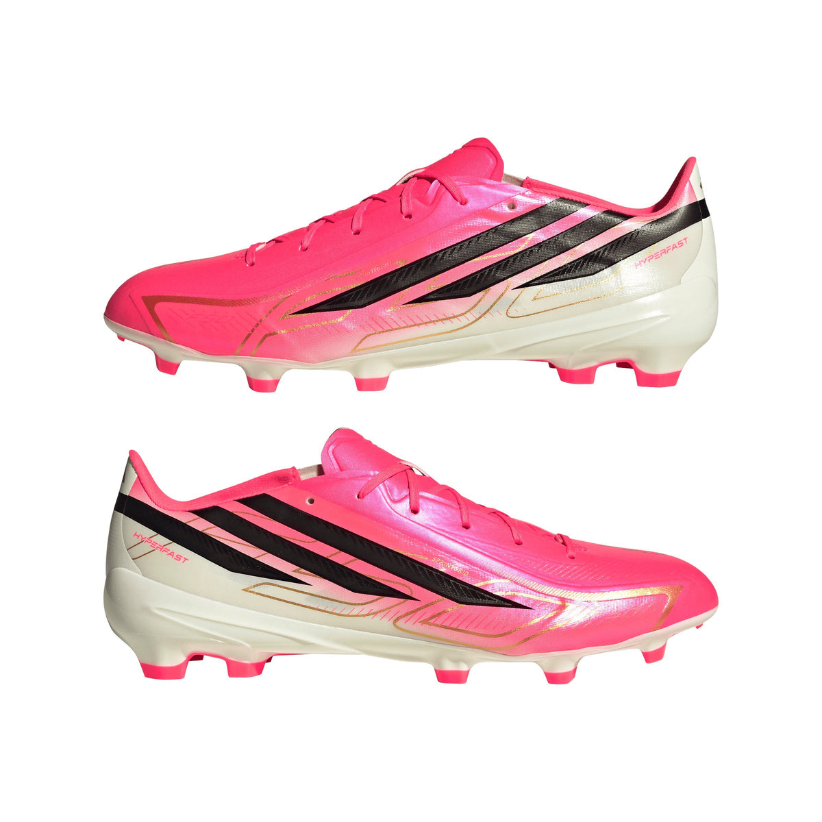 2026 New Arrival adidas F50 Hyperfast League Firm Ground Men's Soccer Cleats - Solar Turbo/Black/Gold wholesalehk.shop