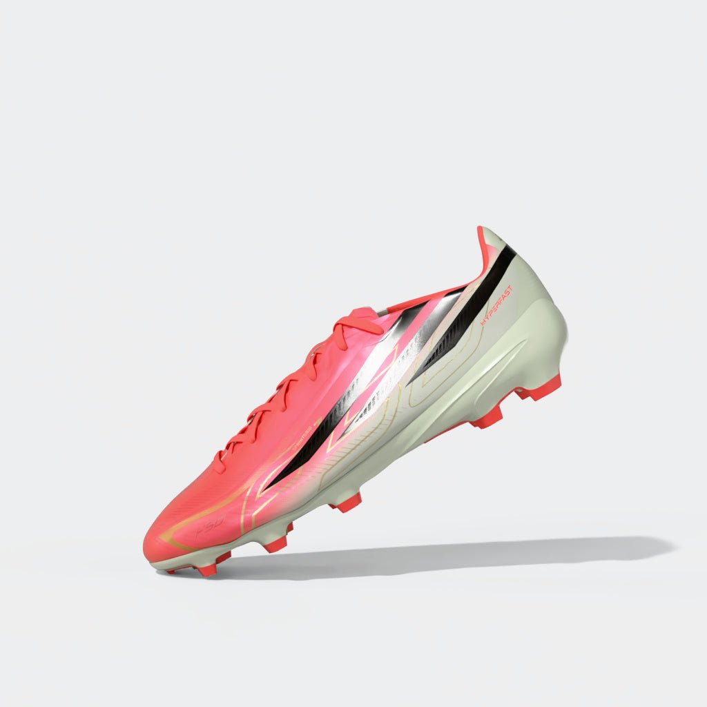 2026 New Arrival adidas F50 Hyperfast League Firm Ground Men's Soccer Cleats - Solar Turbo/Black/Gold wholesalehk.shop
