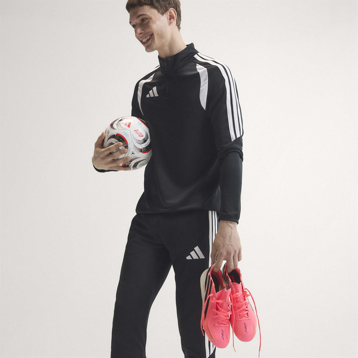 2026 New Arrival adidas F50 Hyperfast League Firm Ground Men's Soccer Cleats - Solar Turbo/Black/Gold wholesalehk.shop
