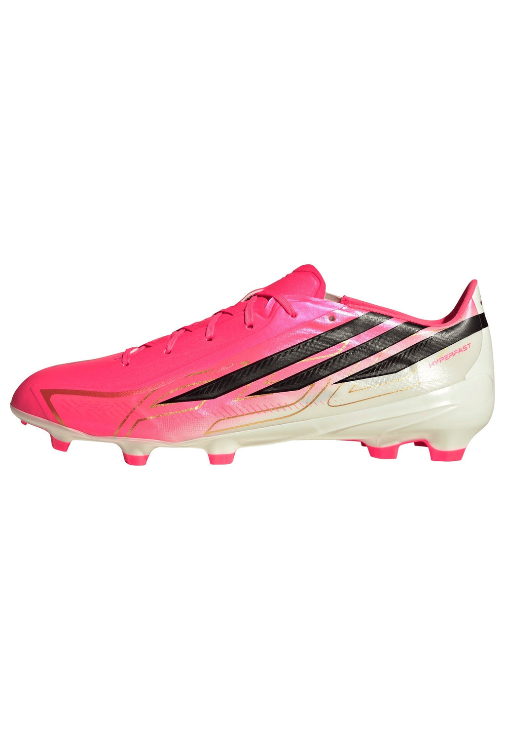 2026 New Arrival adidas F50 Hyperfast League Firm Ground Men's Soccer Cleats - Solar Turbo/Black/Gold wholesalehk.shop