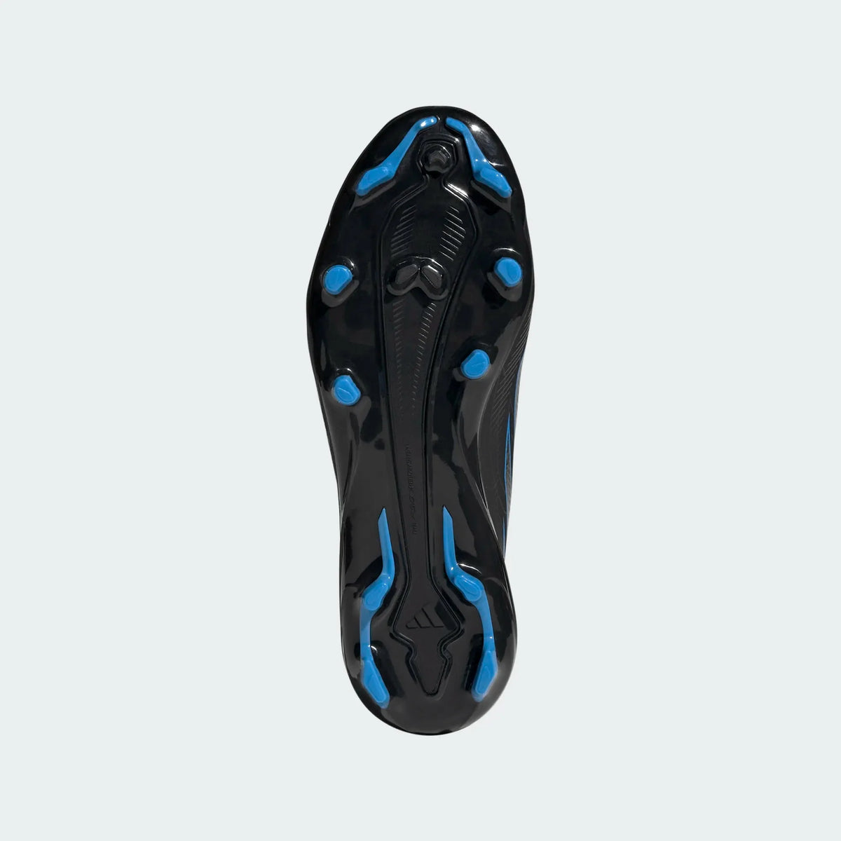 2026 New Arrival adidas F50 Hyperfast League Firm Ground Youth Soccer Cleats - Black/Black/Blue wholesalehk.shop