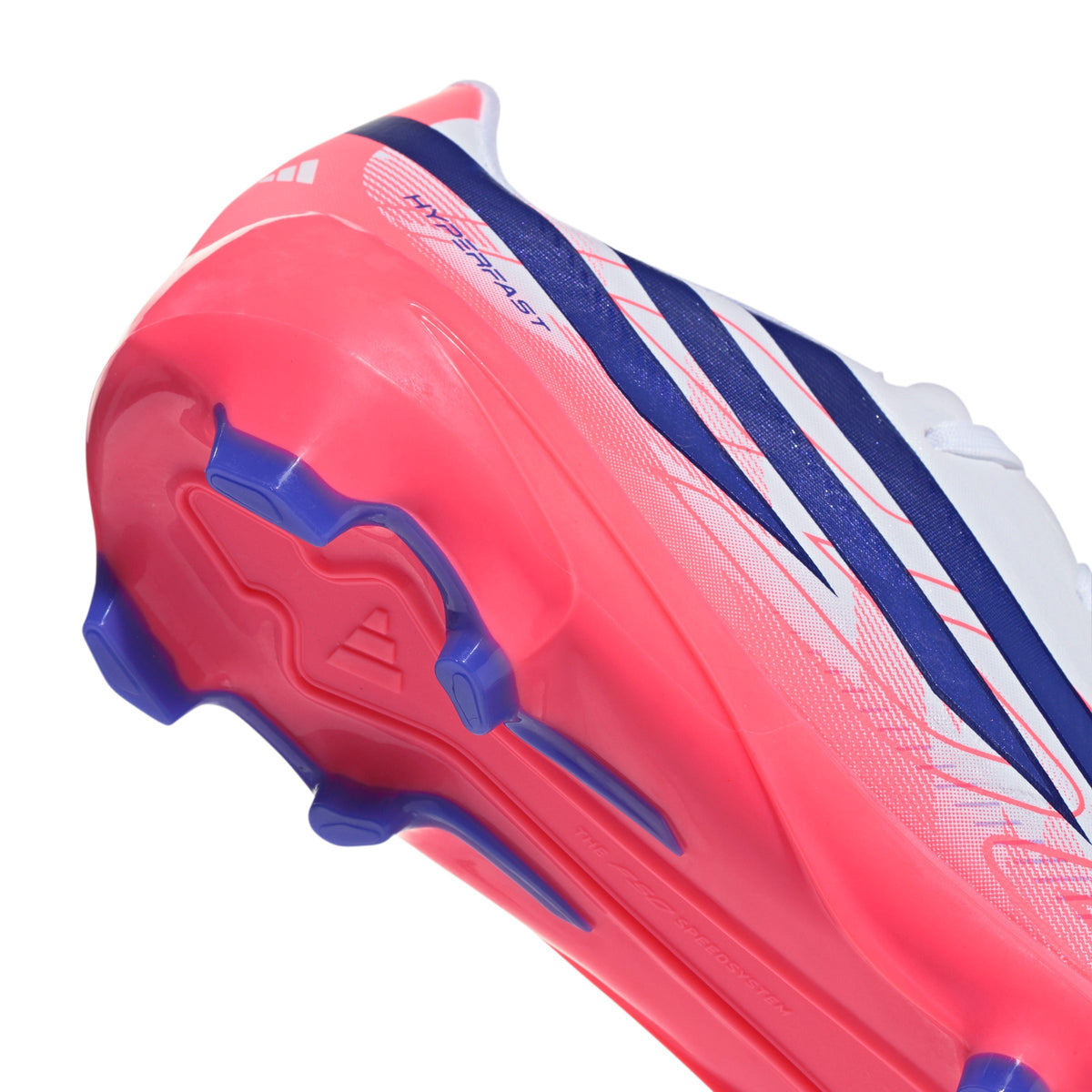 2026 New Arrival adidas F50 Hyperfast League Firm Ground Youth Soccer Cleats - White/Purple wholesalehk.shop