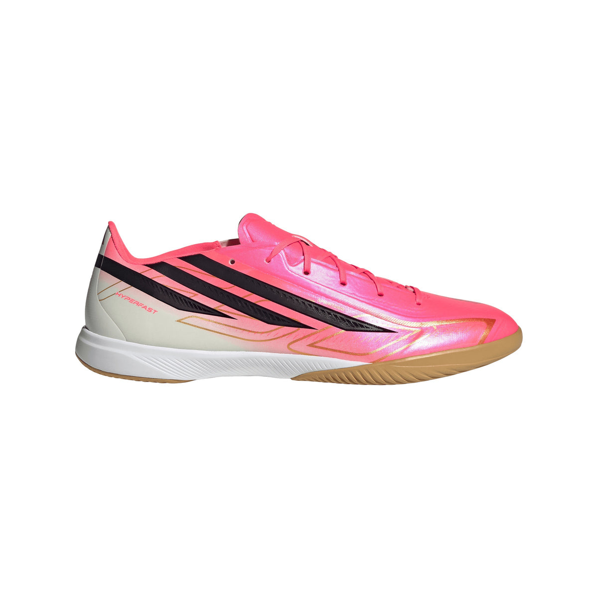 2026 New Arrival adidas F50 Hyperfast League Indoor Men's Soccer Shoes - Turquesa/Black/Gold wholesalehk.shop