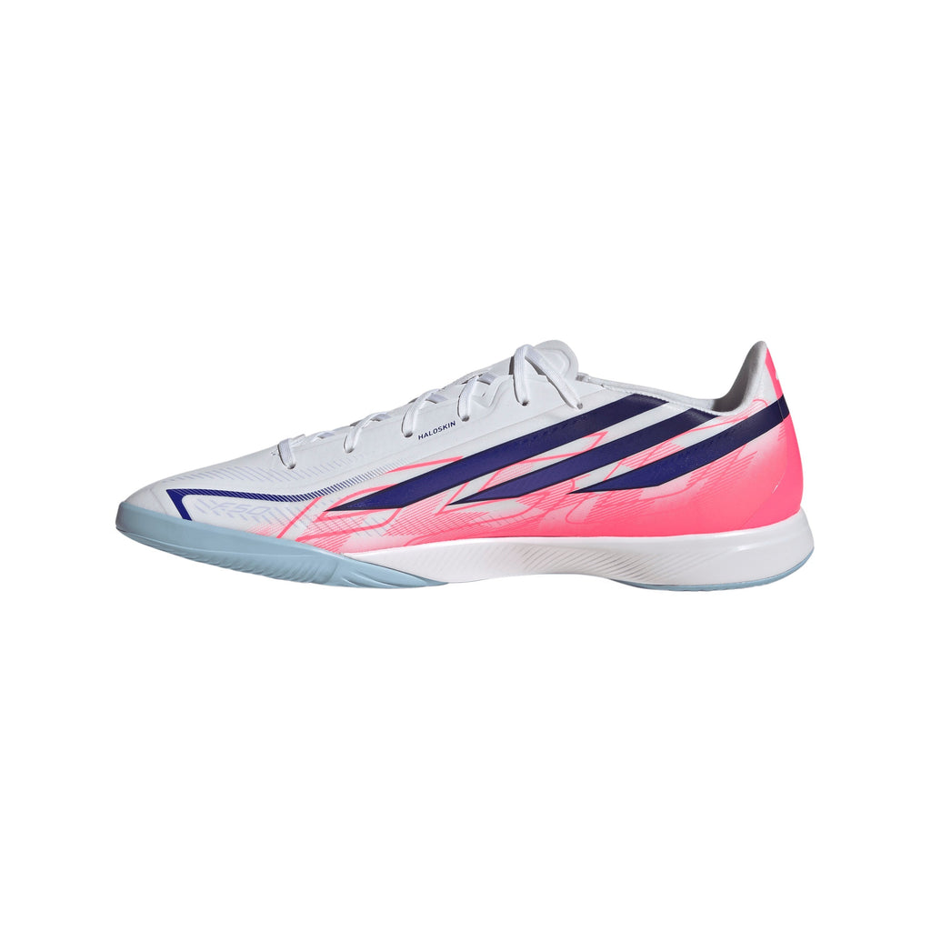 2026 New Arrival adidas F50 Hyperfast League Indoor Men's Soccer Shoes - White/Purple wholesalehk.shop