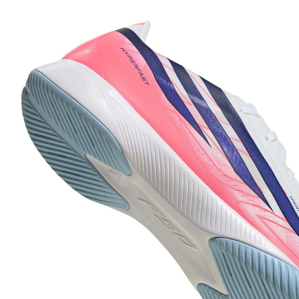 2026 New Arrival adidas F50 Hyperfast League Indoor Men's Soccer Shoes - White/Purple wholesalehk.shop