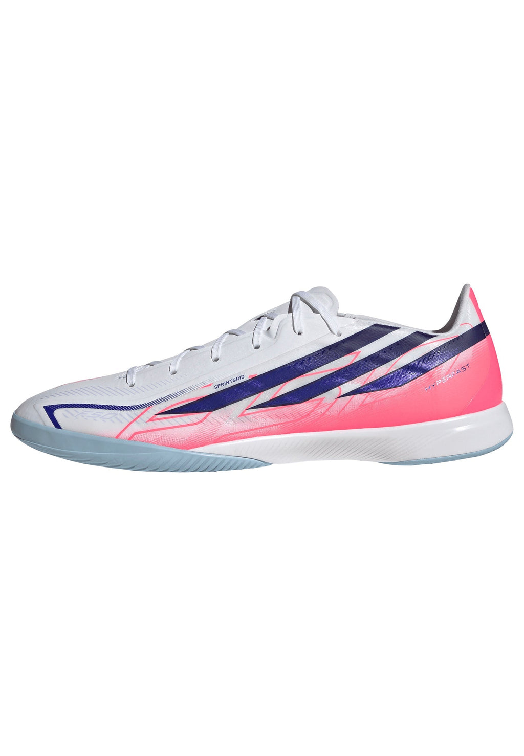 2026 New Arrival adidas F50 Hyperfast League Indoor Men's Soccer Shoes - White/Purple wholesalehk.shop