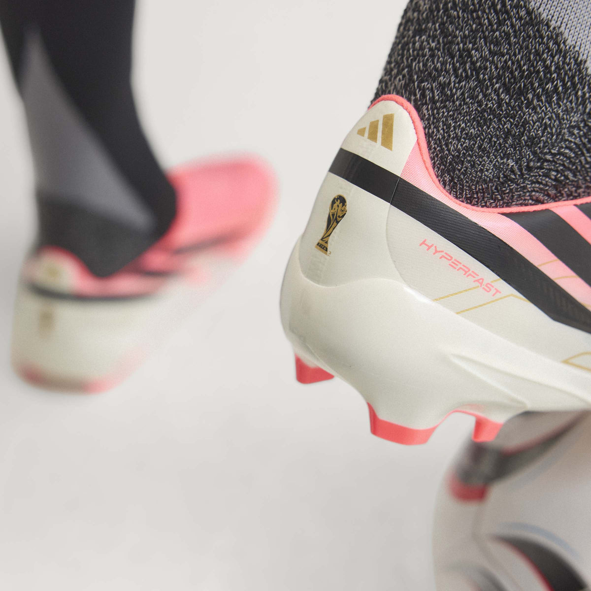 2026 New Arrival adidas F50 Hyperfast League Laceless Firm Ground Men's Soccer Cleats - Turquesa/Black/Gold wholesalehk.shop