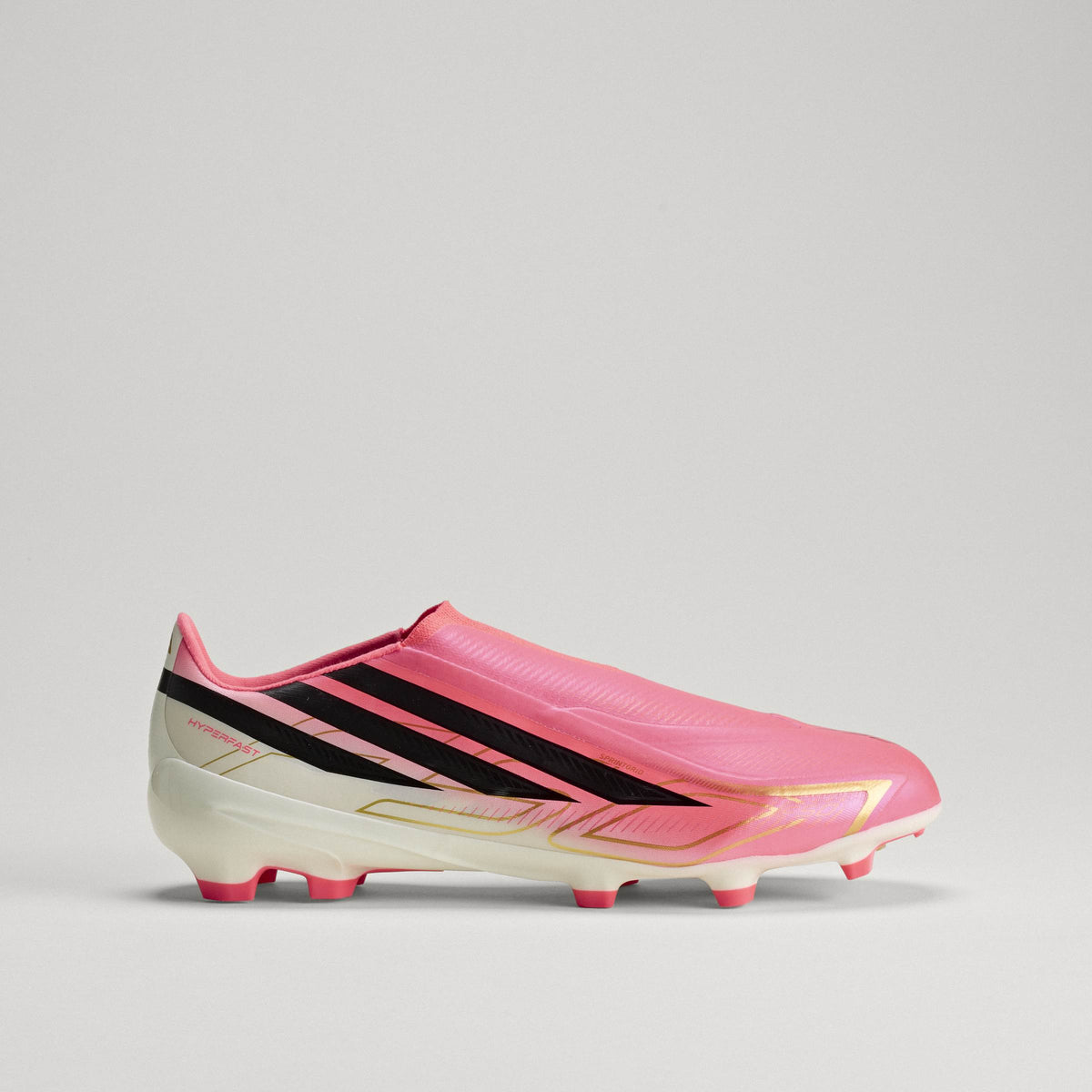 2026 New Arrival adidas F50 Hyperfast League Laceless Firm Ground Men's Soccer Cleats - Turquesa/Black/Gold wholesalehk.shop