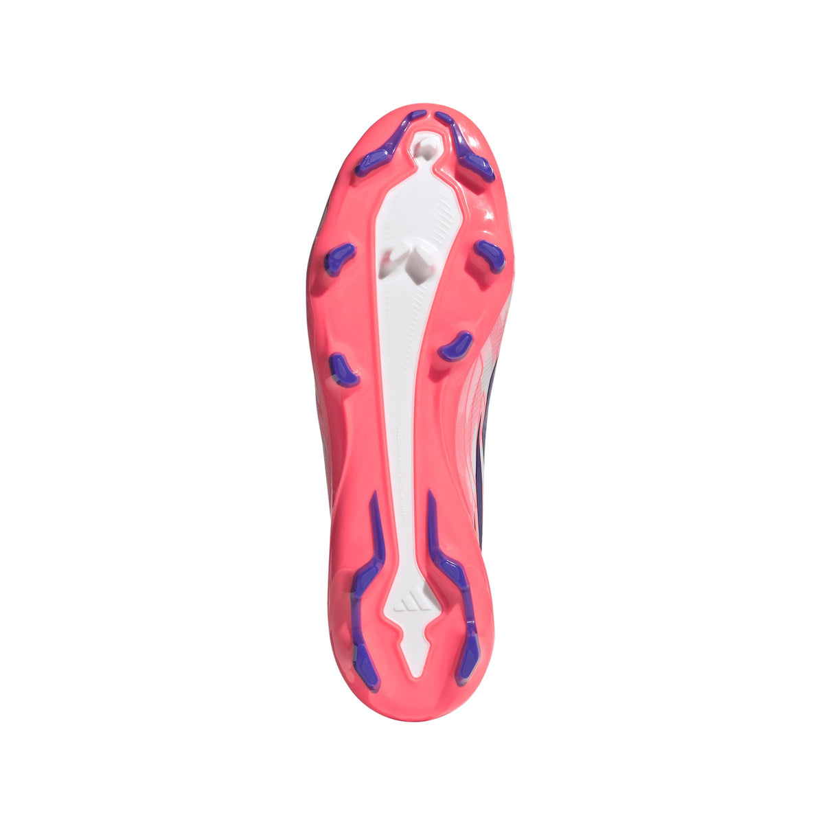 2026 New Arrival adidas F50 Hyperfast League Mid Firm Ground Men's Soccer Cleats - White/Purple/Solar Turbo wholesalehk.shop