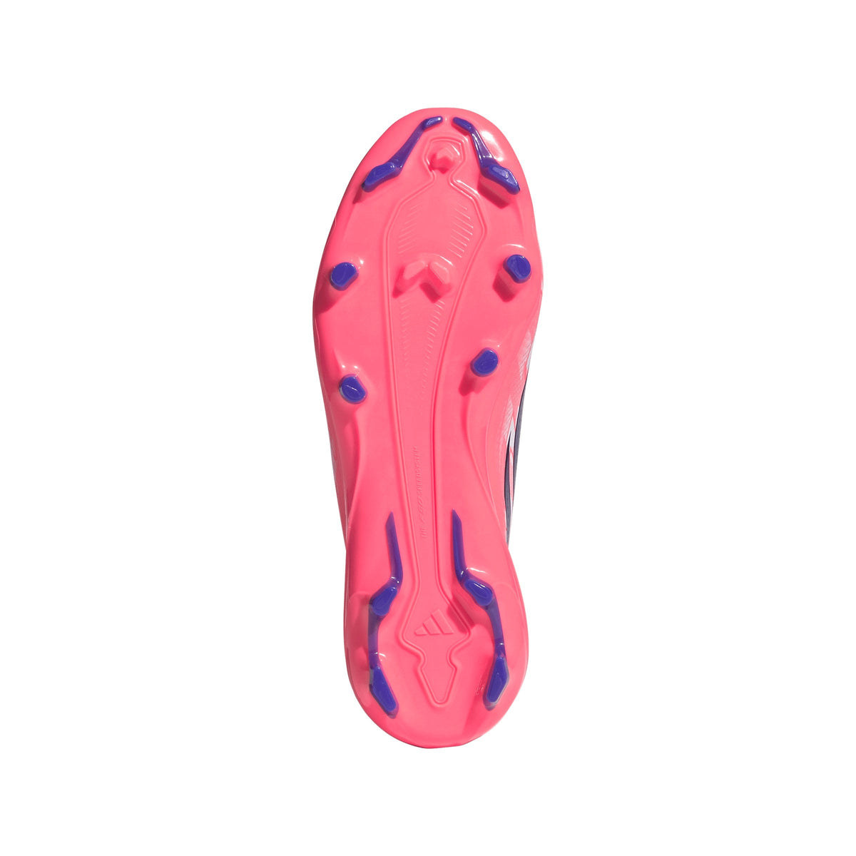 2026 New Arrival adidas F50 Hyperfast League Mid Firm Ground Youth Soccer Cleats - White/Purple wholesalehk.shop