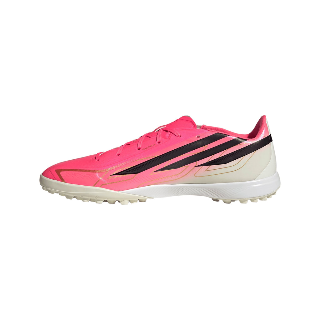 2026 New Arrival adidas F50 Hyperfast League Turf Men's Soccer Cleats - Turquesa/Black/Gold wholesalehk.shop