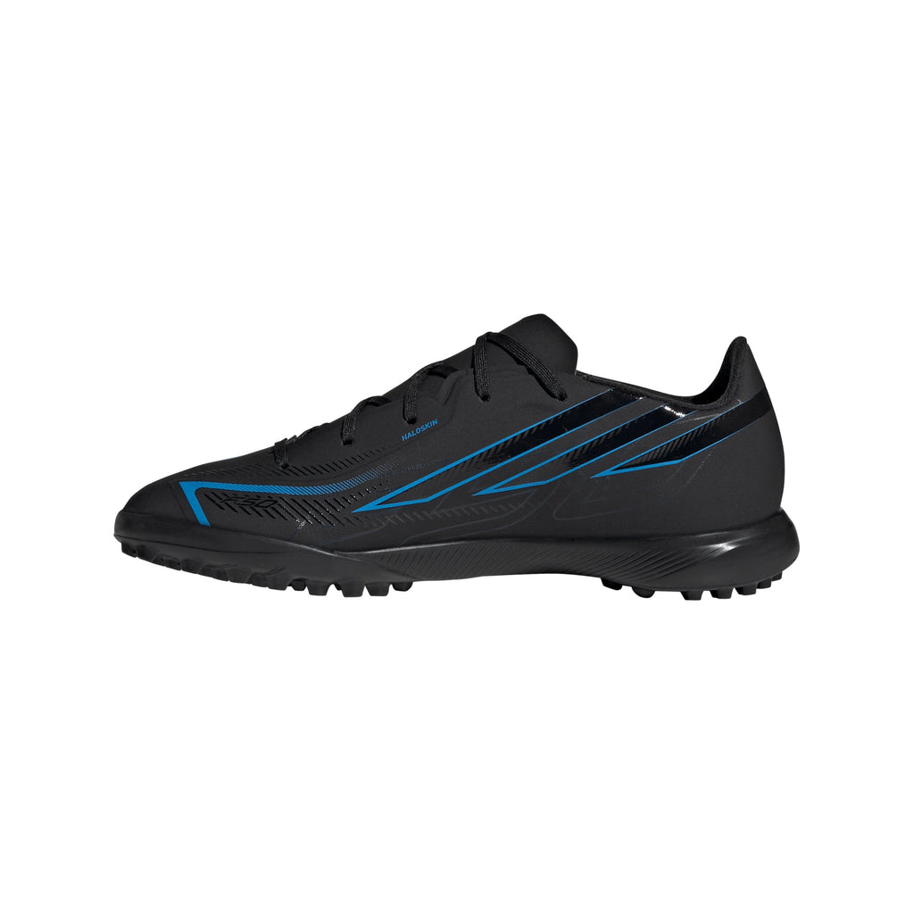 2026 New Arrival adidas F50 Hyperfast League Turf Youth Soccer Cleats - Black/Black/Blue wholesalehk.shop
