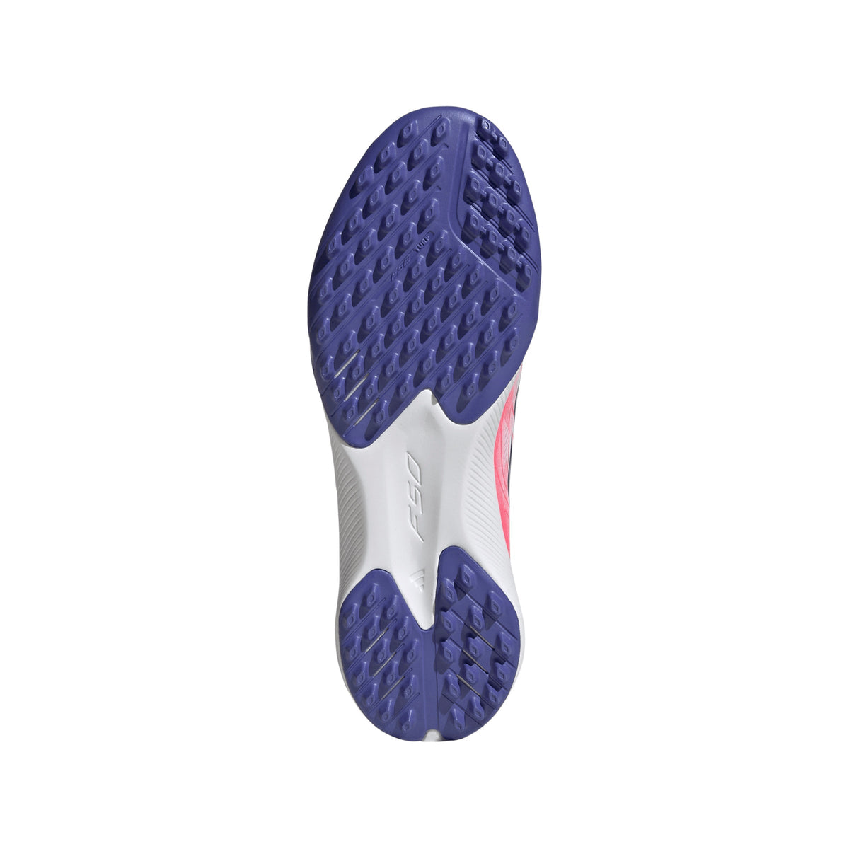 2026 New Arrival adidas F50 Hyperfast League Turf Youth Soccer Cleats - White/Purple wholesalehk.shop