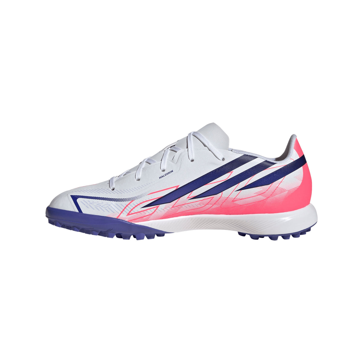2026 New Arrival adidas F50 Hyperfast League Turf Youth Soccer Cleats - White/Purple wholesalehk.shop